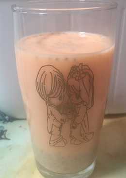 Jus Wortel + Susu + Selasih