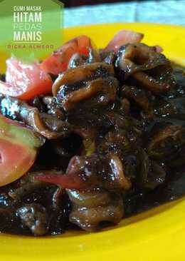 Cumi masak hitam pedas manisðŸ™