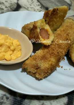 Risoles Roti Tawar Mozarella with Mayyo