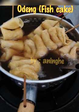 Resep Odeng (fish cake) / Eomuk halal