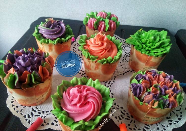 Resep Cupcake Birthday ?? Dari Melly_NoGoeslaw