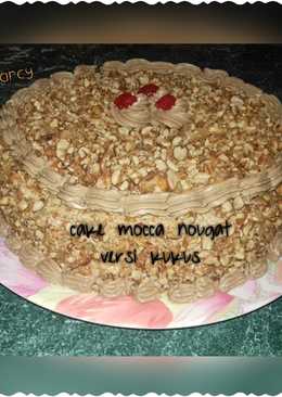 Cake Mocca Nougat (versi kukus)