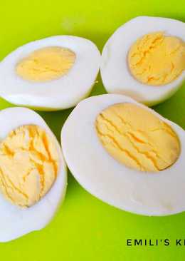 Telur Rebus Irit Waktu (5 menit saja)