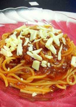 Spaghetti Anak Kost #COOKINGWITHRICECOOKER