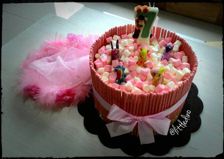 gambar untuk resep Pocky cake *base cake lapis surabaya*