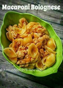 Macaroni Bolognese Simple