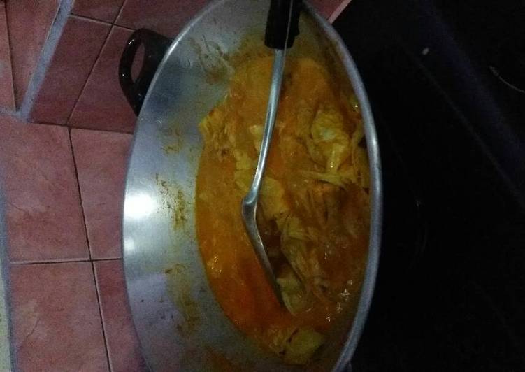 gambar untuk cara membuat Gulai Ayam Kubis Santan