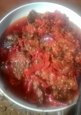Dendeng Balado Lambok