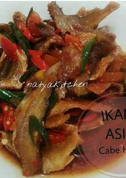 Ikan Asin Cabe Ijo