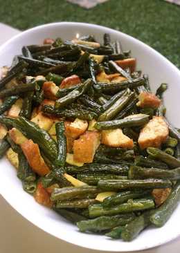 Tumis Tahu Kacang Panjang