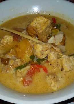Sayur santan tahu tempe Miaw