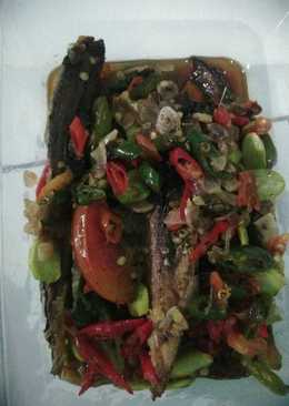 Pindang tongkol pete cabe ijo