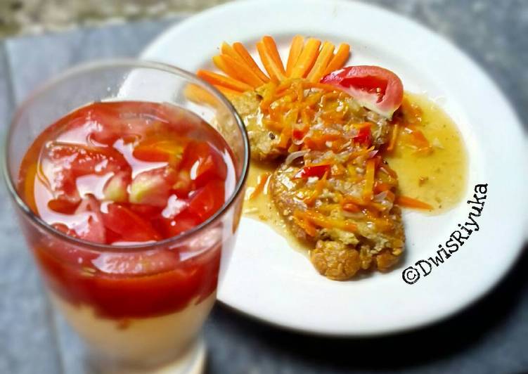 Resep Steak Tempe Saus Tiram Pedas