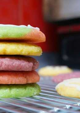 Colorful sugar cookies / kukis warna warni