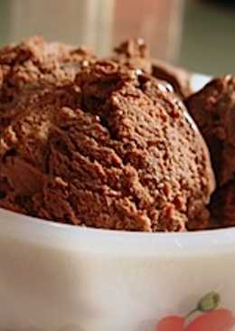 Ice cream santan coklat