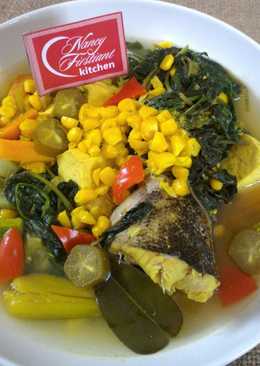 Sayur Asem Kuning Jagung Manis dan Kangkung (Diet Enak Diabetes) #indonesiamemasak