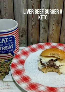 Liver beef burger #keto