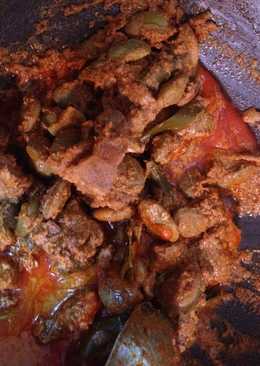 Kalio Daging Kacang Enak