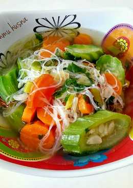 sayur oyong wortel soun