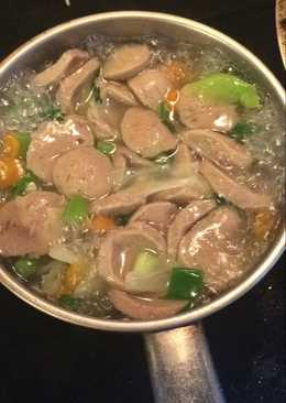 Sayur sop bakso