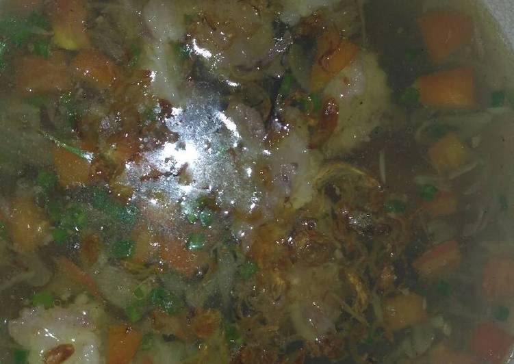 resep Sup sapi wortel kentang