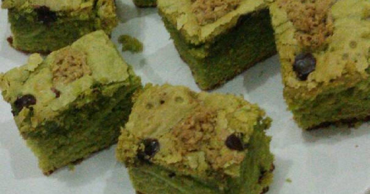 Green tea brownis 18 resep  Cookpad