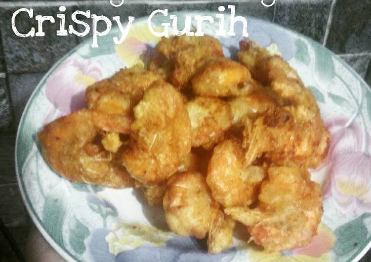 cara membuat Udang Goreng Crispy Gurih