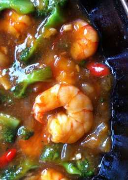 Udang Brokoli Saus Mentega
