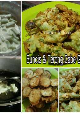 Buncis dan Terong Masak Cabe Garam