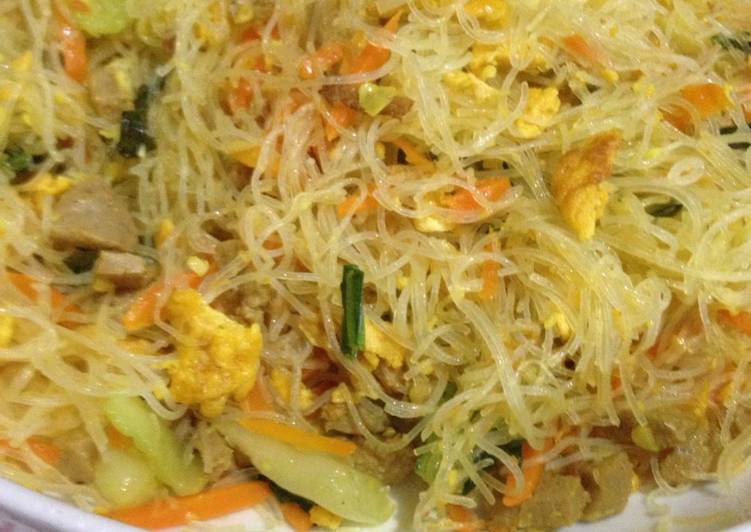 resep lengkap untuk Bihun goreng special sunshine