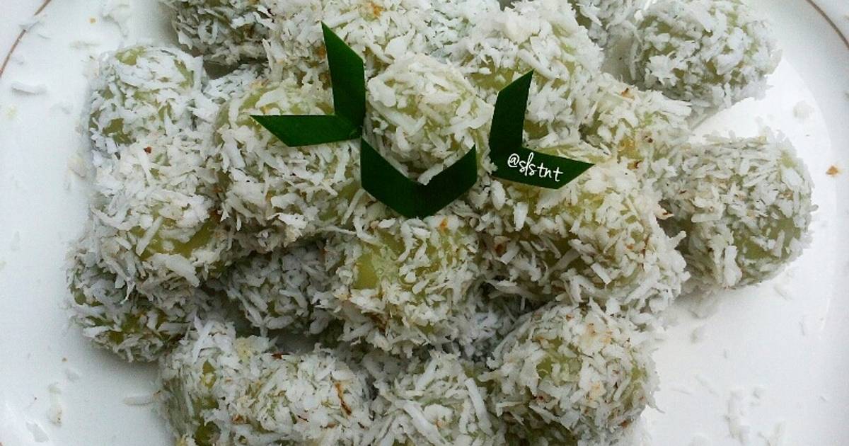Resep Klepon Hijau (Versi Sehat) Resep Klepon Hijau (Versi Sehat)