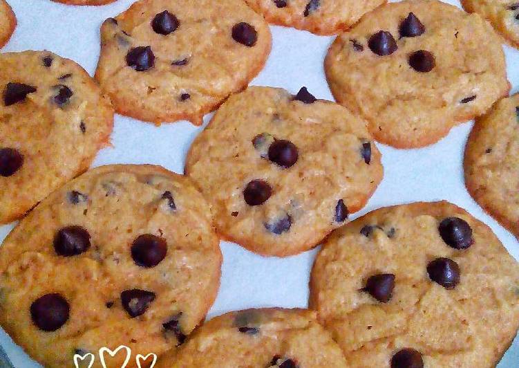 cara membuat Choco Chips Cookies