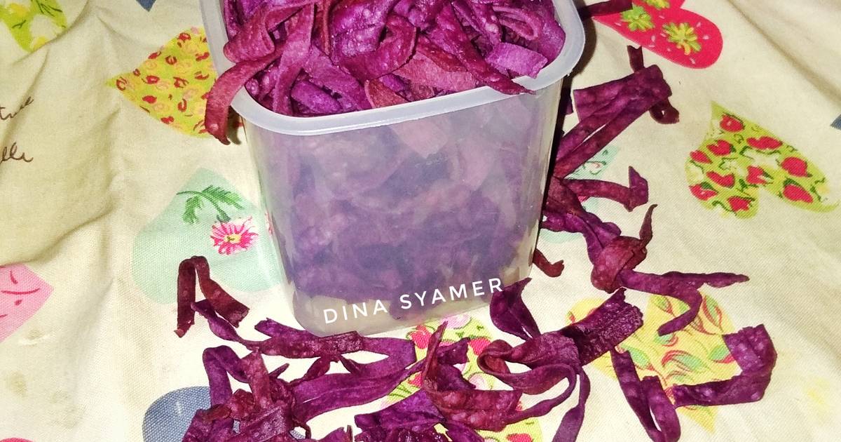 5 resep kue bawang ubi ungu enak dan sederhana - Cookpad
