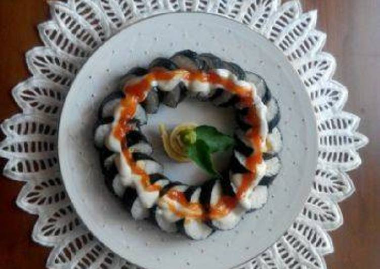 gambar untuk resep makanan Sushi telur kornet