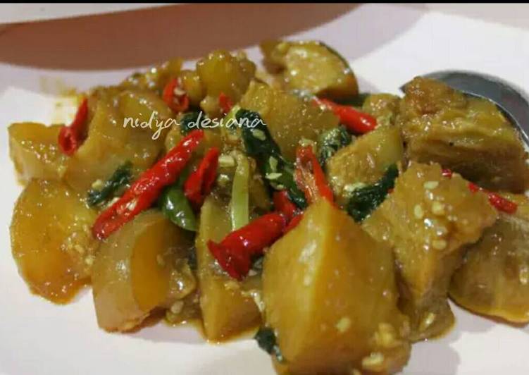 resep makanan Oseng Kulit Sapi Pedas Manis