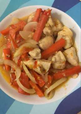 Dada Ayam Pedas Bohay