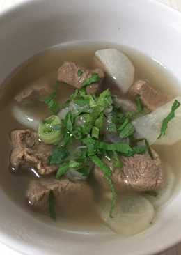 Soto Sapi Lobak