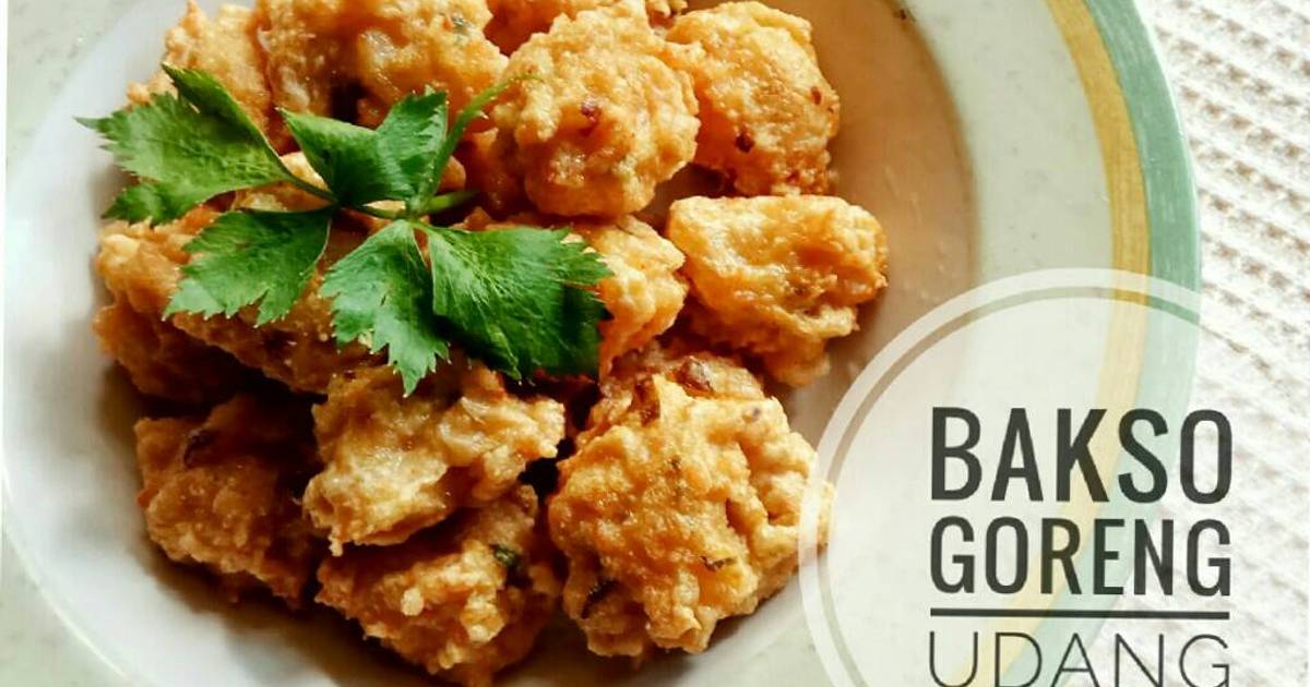  Resep  Bakso Goreng Ayam  Udang  oleh My Kitchen Story Cookpad