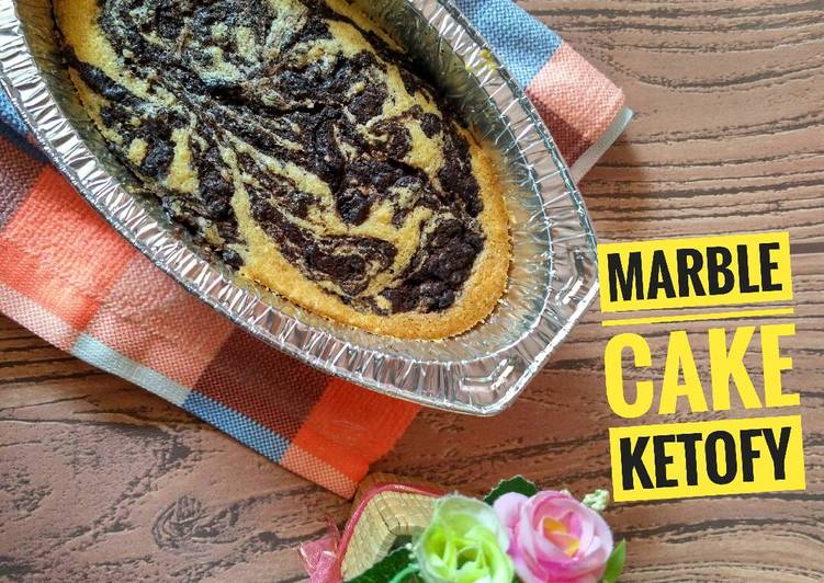 resep lengkap untuk Marble Cake Ketofy #Ketopad_CP_Baking#MasakItuSaya