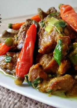 Ati Ampela Bumbu Kuning ala Indi