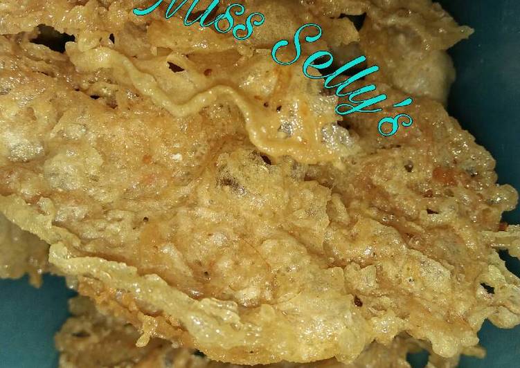 Resep Peyek Udang Kecepe - Miss Selly's