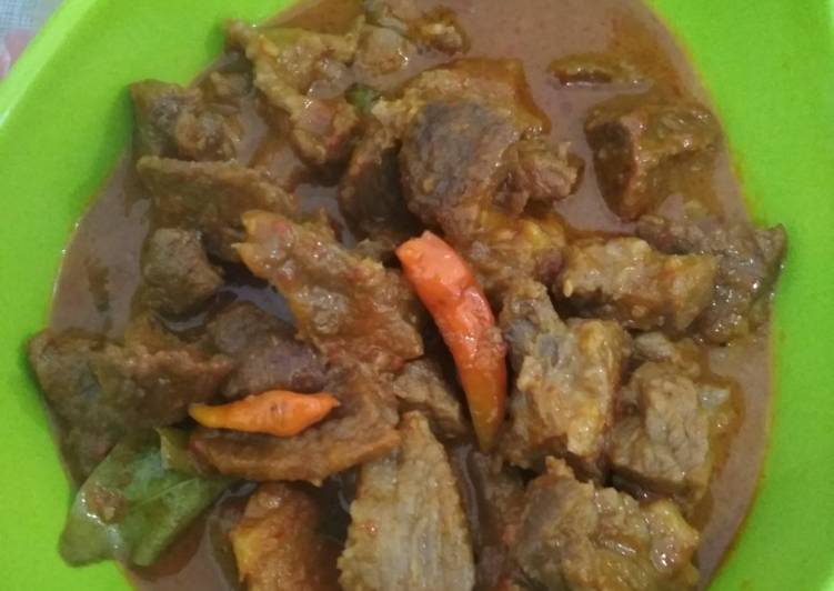 resep lengkap untuk Oseng Oseng mercon Daging sapi