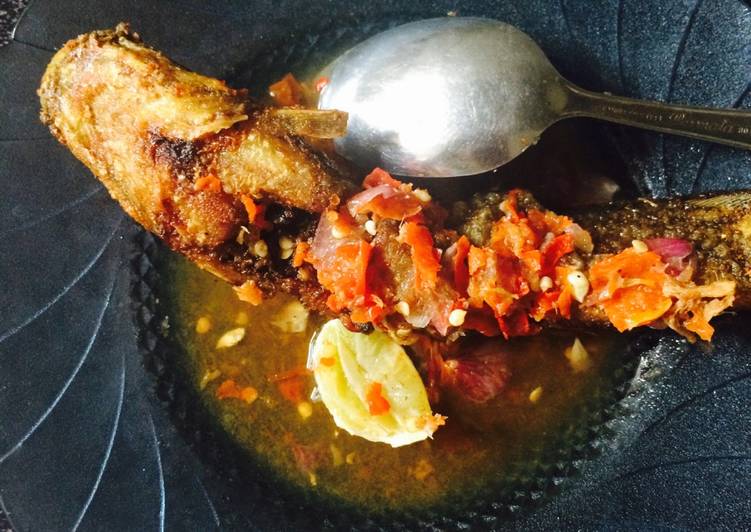 Resep Pecak Lele Spesial Oleh Bridgita