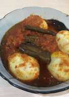 Telur bulet balado