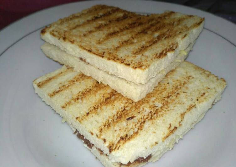 gambar untuk cara membuat Roti bakar