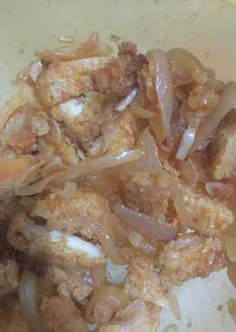 Ayam krispi saus lemon madu pedas