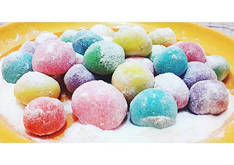 Resep Bola Bola Susu Rainbow oleh Cynthia Ellen - Cookpad