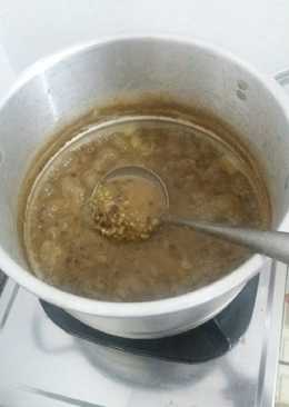 Bubur kacang ijo kental