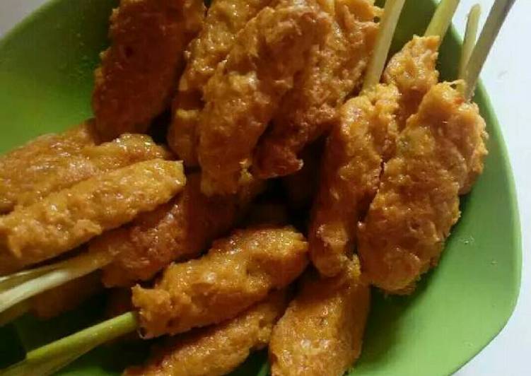 resep Sate Ayam Ikan Lilit