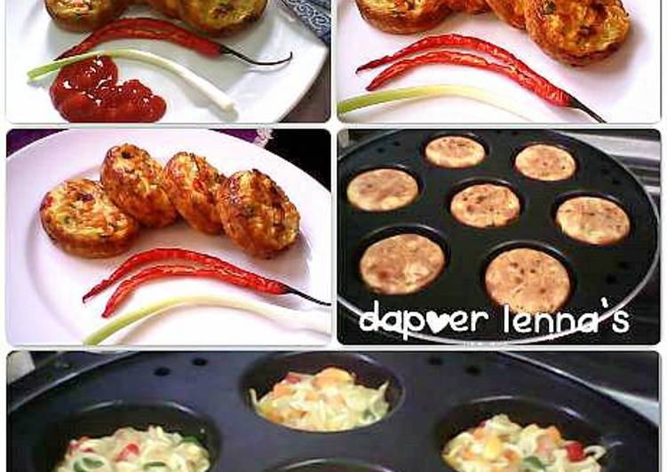 gambar untuk resep makanan Omelet udang versi panggang,,ala dapoer lenna's